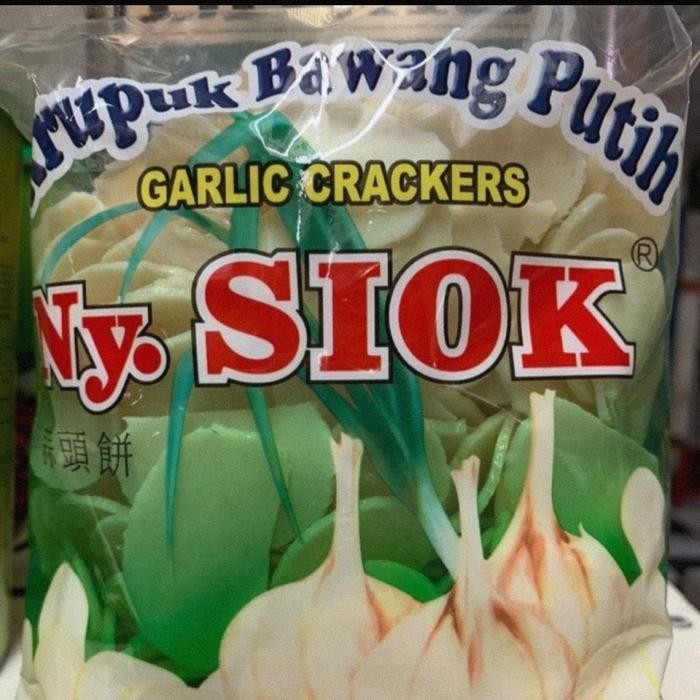 

Krupuk Bawang Putih Ny Siok Garlic Best Quality Asli 100% Original