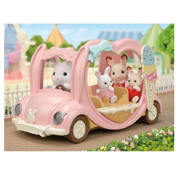 (Allthebest) Mainan Koleksi Sylvanian Families Ice Cream Van