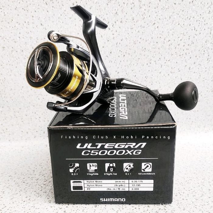 Reel Shimano Ultegra FD 2025 1000 2500 HG C 3000 HG XG C 5000 XG Power Handle. Ril Simano, Galatama,