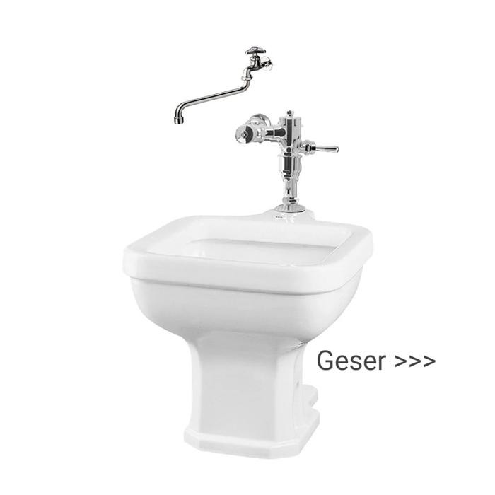 Slop Sink Toto SK 33 Full Set / Slop Sink Toto SK33 / Spoel Hoek Toto