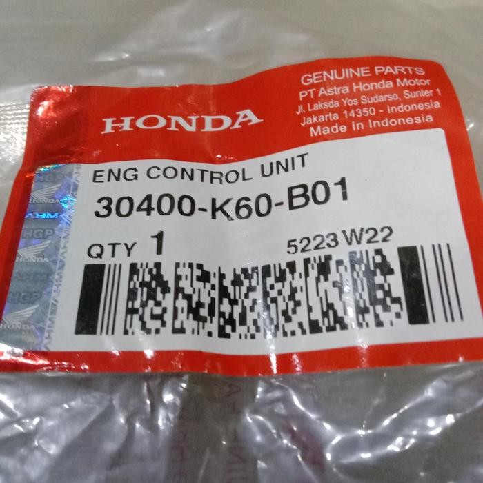 ECM ECU VARIO 125 ESP 30400-K60-B01 ASLI AHM