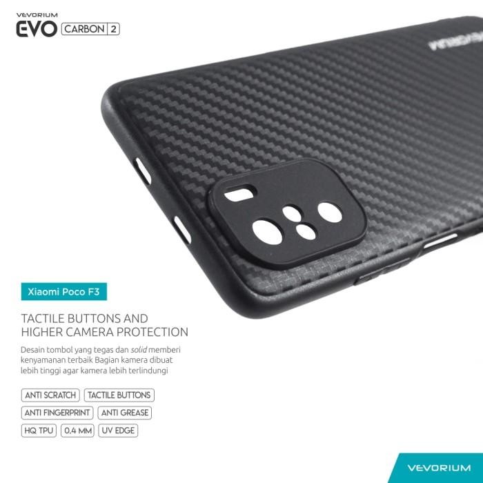 (Allthebest) VEVORIUM EVO CARBON Xiaomi Poco F3 Soft Case Softcase