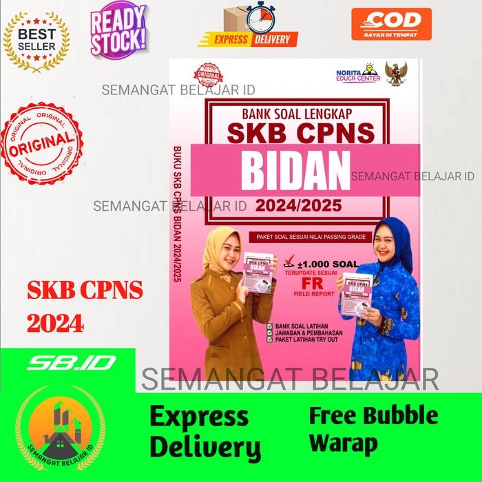 BUKU SKB CPNS BIDAN 2024 - 2025 TERBARU . NEC