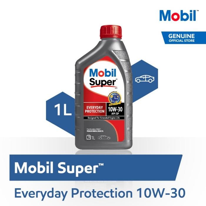 oli mesin mobil 1 super everyday protection 10w30 10w-30 1 lt