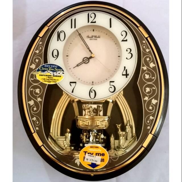Jam Dinding Rhythm Melody 4mh853wd06