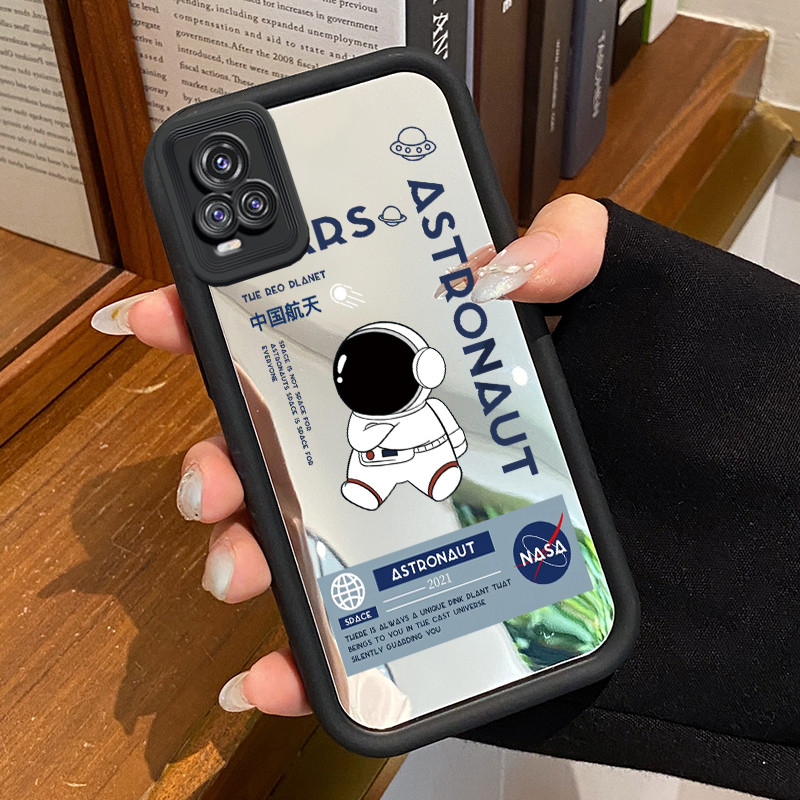 Casing Hp Untuk VIVO V20 VIVO V20 Pro Case Casing pola astronot Kasing HP Cesing Silikon Softcase ce