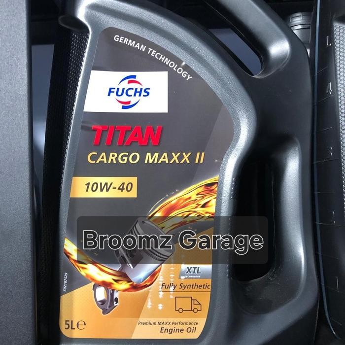 Oli Fuchs Titan Cargo Maxx II 10W40 5 Liter