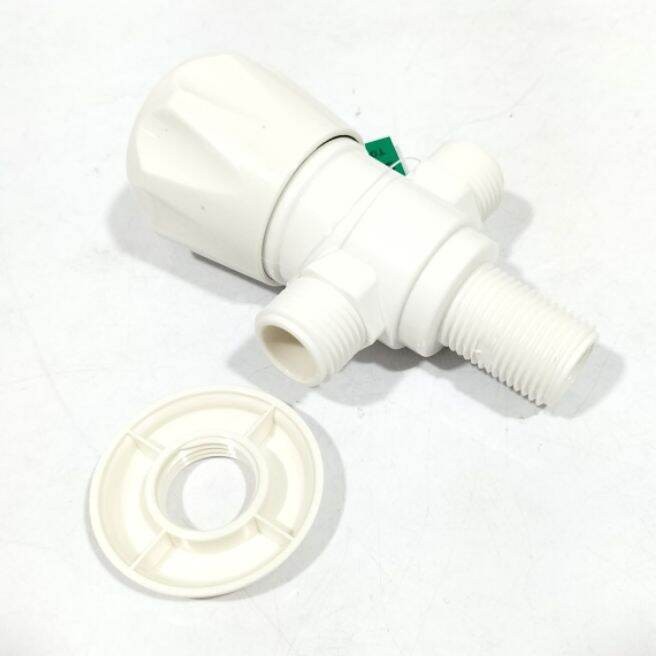 Kran tee shower PVC SOLIGEN S18 1/2" inch / Stop Kran Shower Plastik