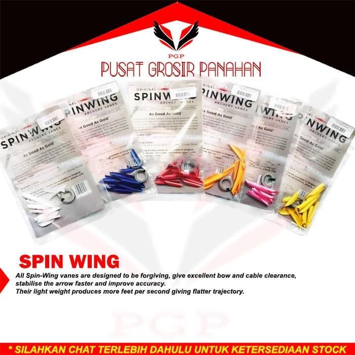 spin wing vane / vanes spin wing / pusat grosir panahan kode 1408