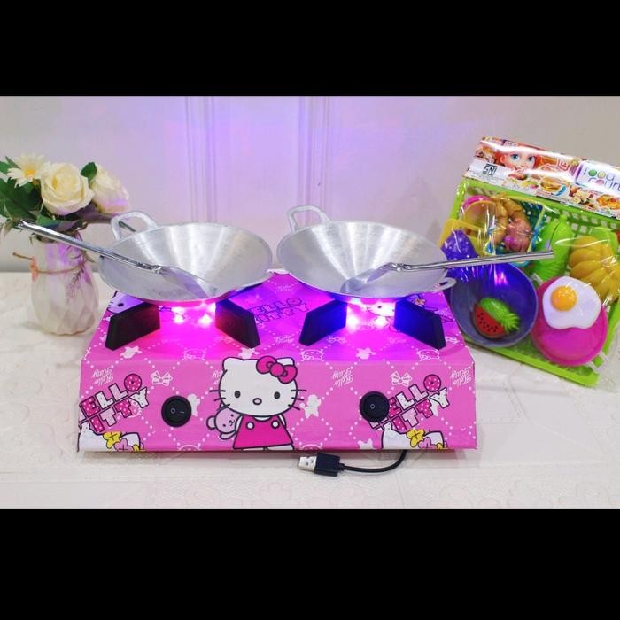 Mainan Anak Kompor Tungku 2 Hellokitty Kode 1093