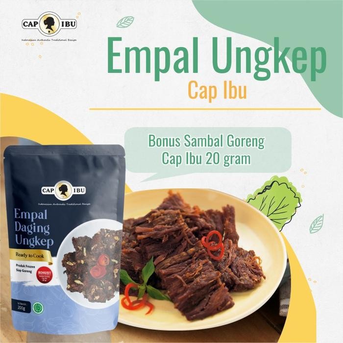 

Diskon! Promo Empal Daging Ungkep Siap Goreng - Cap Ibu 250G
