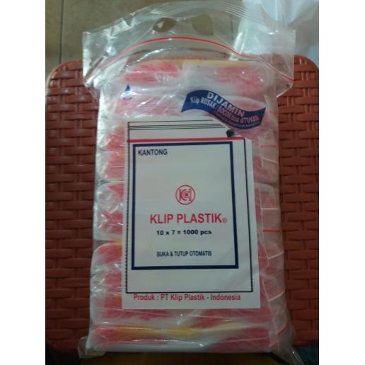 

Diskon! Promo Klip Plastik 10X7Cm Isi 1000Pcs Plastik Zipper Packing Makanan