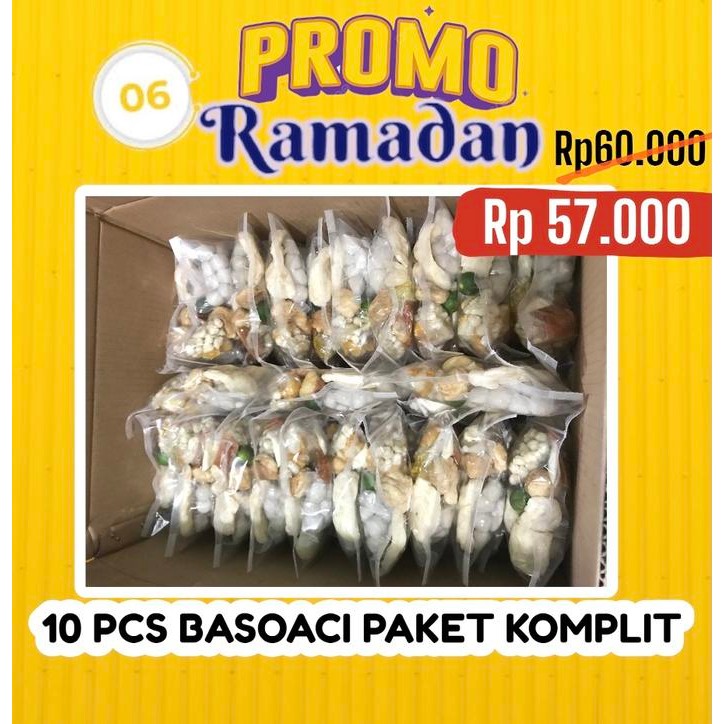 

Diskon! Promo Paket Ramadan 10 Baso Aci Kumplit Hampers Lebaran Idul Fitri