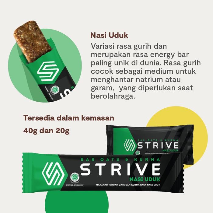 

Diskon! Promo Strive Snack Rasa Nasi Uduk 1 Box Isi 6 Pcs