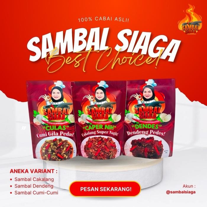 

Diskon! Promo Paket Hemat Sambal Siaga 3 Varian Makanan Instan
