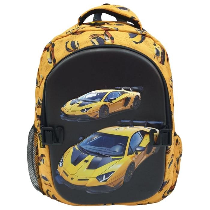 Tas Mobil Anak Laki-Laki Sd / Tas Sekolah Ransel Anak Laki-Laki Motif Mobil Balap Size L / Backpack