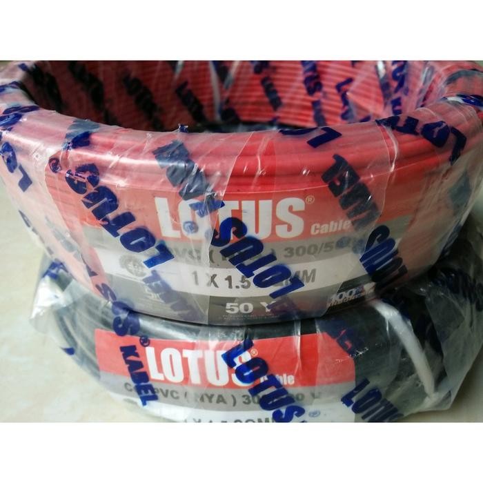 Kabel NYA 1x1.5 @50m LOTUS SNI