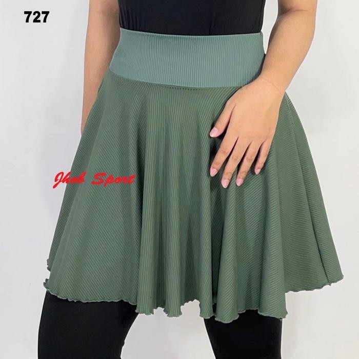 ROK KOREAN STYLE/ROK LINE DANCE/ROK MINI/LUARAN ROK NON INEER/ROK OLAHRAGA WANITA/ROK PENDEK WANITA