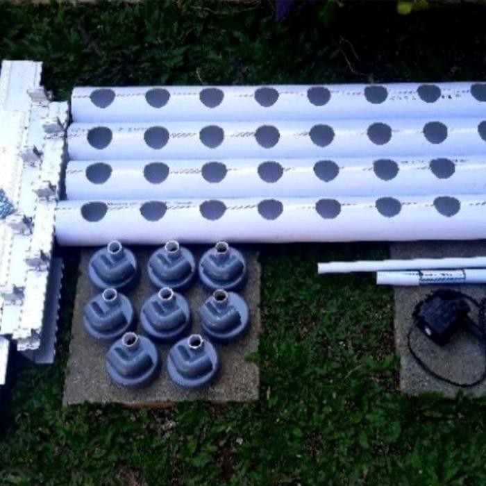 Paket Instalasi Hidroponik 40 LT Rangka Baja Ringan