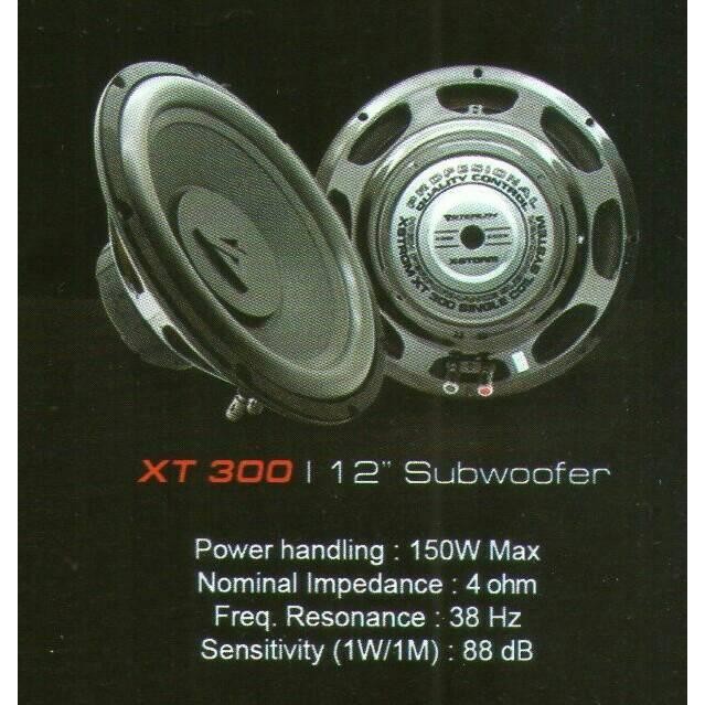 Siap Kirim Subwoofer 12 Inch Stealth Xt300 Japan Technology Sq Sql