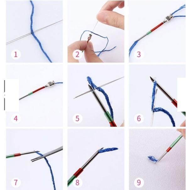 

Punch Needle Premium Full Set 11 Ukuran Ar035