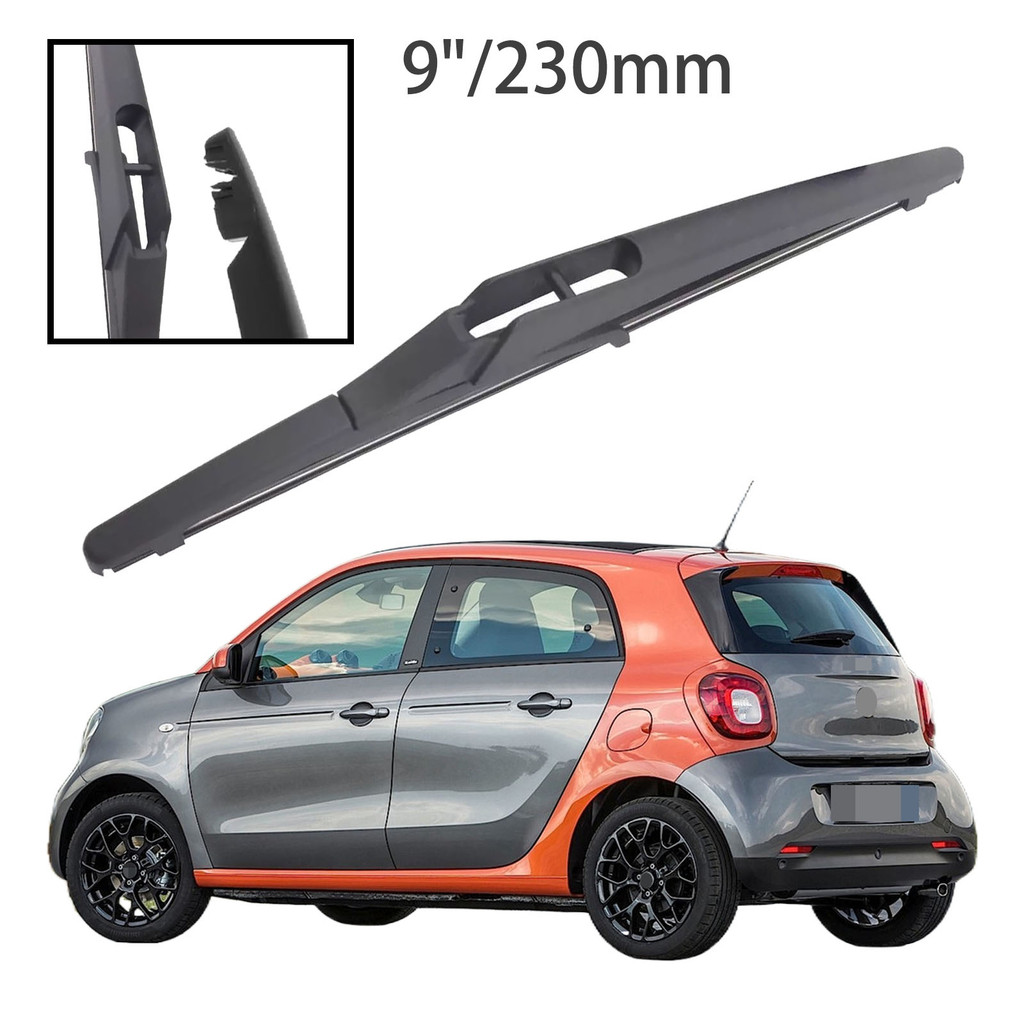 IMPORT 9" REAR WINDSHIELD WINDSCREEN WASHER WIPER BLADE FOR SMART FORFOUR W453 C453 A453 2014-2022
