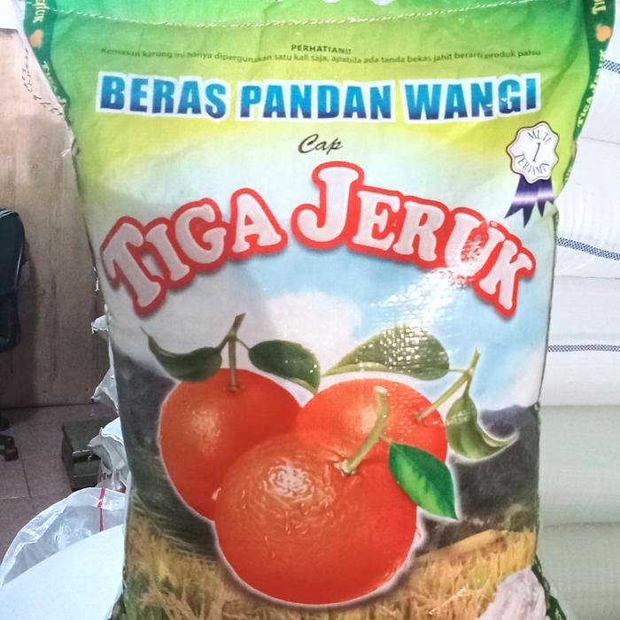 

Sale terbaru beras cap tiga jeruk10kg Ready