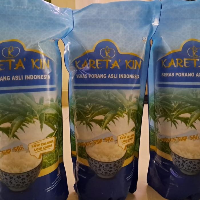 

Promo Terlaris Beras Porang Rendah Gula Karetakin Paket 3 x 1 Kg Ready