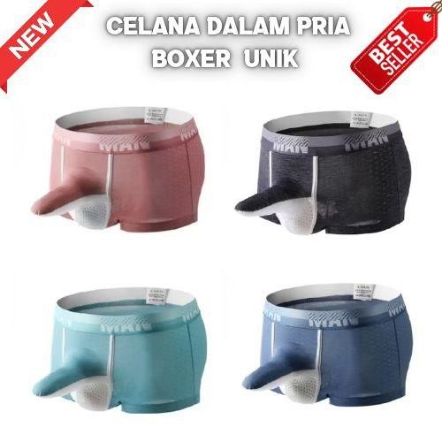 Barang Terlaris Celana Dalam Pria Boxer Unik Import Premium EL Ready