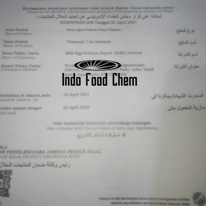 

New Egg Albumen Powder - Tepung Putih Telur Repack 500gr Ready