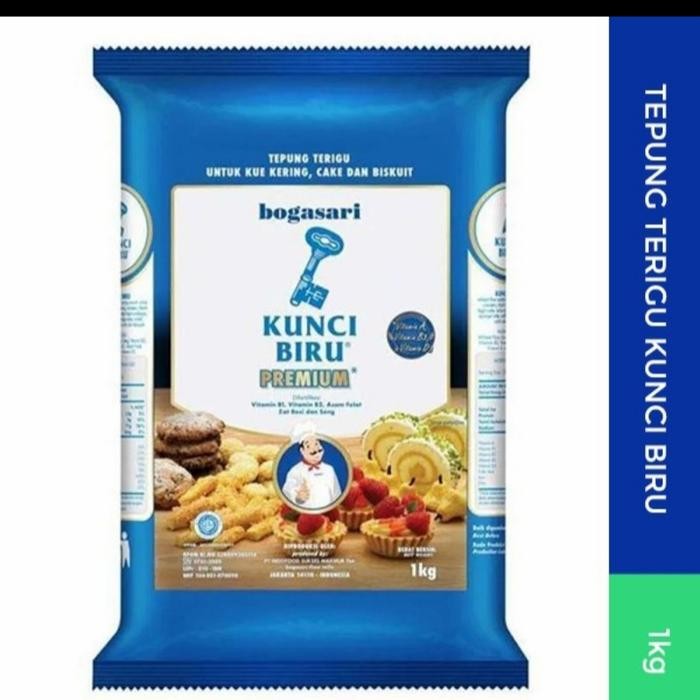

New Tepung Kunci Biru Premium 1kg 1 dus isi 12 pcs Ready