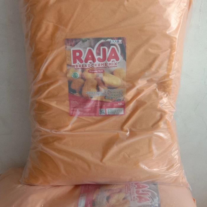 

New bread crumb mix raja 10kg/tepung roti Ready