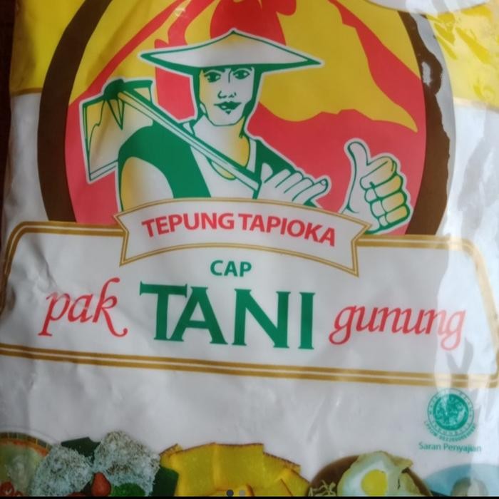 

New Tepung Tapioka Cap Pak Tani Gunung 1 dus 10 kg Ready