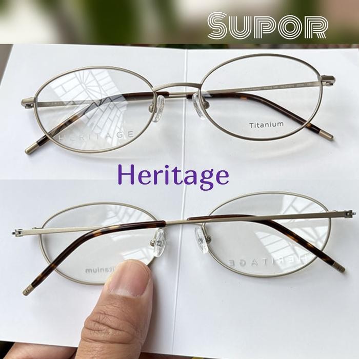 Ff209 Full Frame Kacamata Pria Wanita Unisex Titanium Minus Progresif