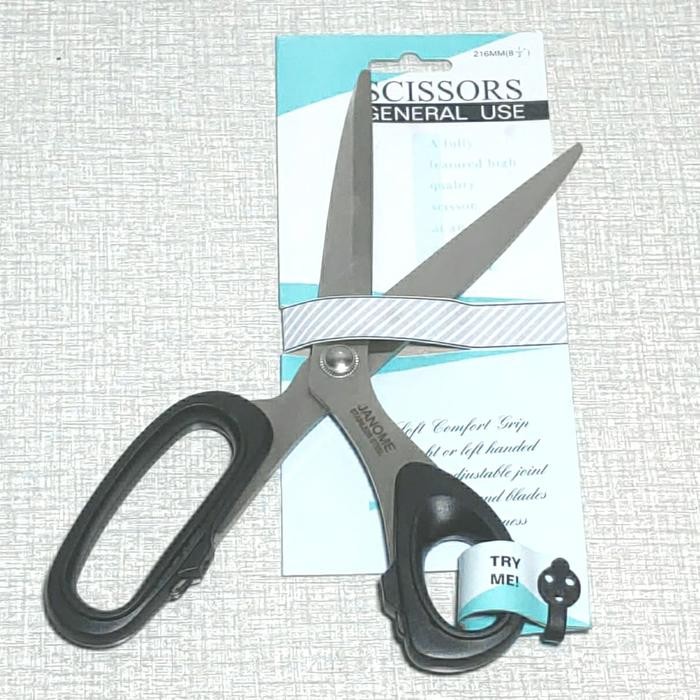 

ID GUNTING BAHAN KAIN JANOME SIZE 216MM