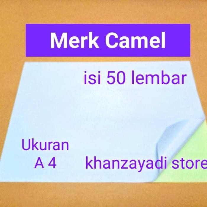 

ID KERTAS STIKER STICKER HVS PUTIH (DOFF/MATT) A4 HIGH QUALITY