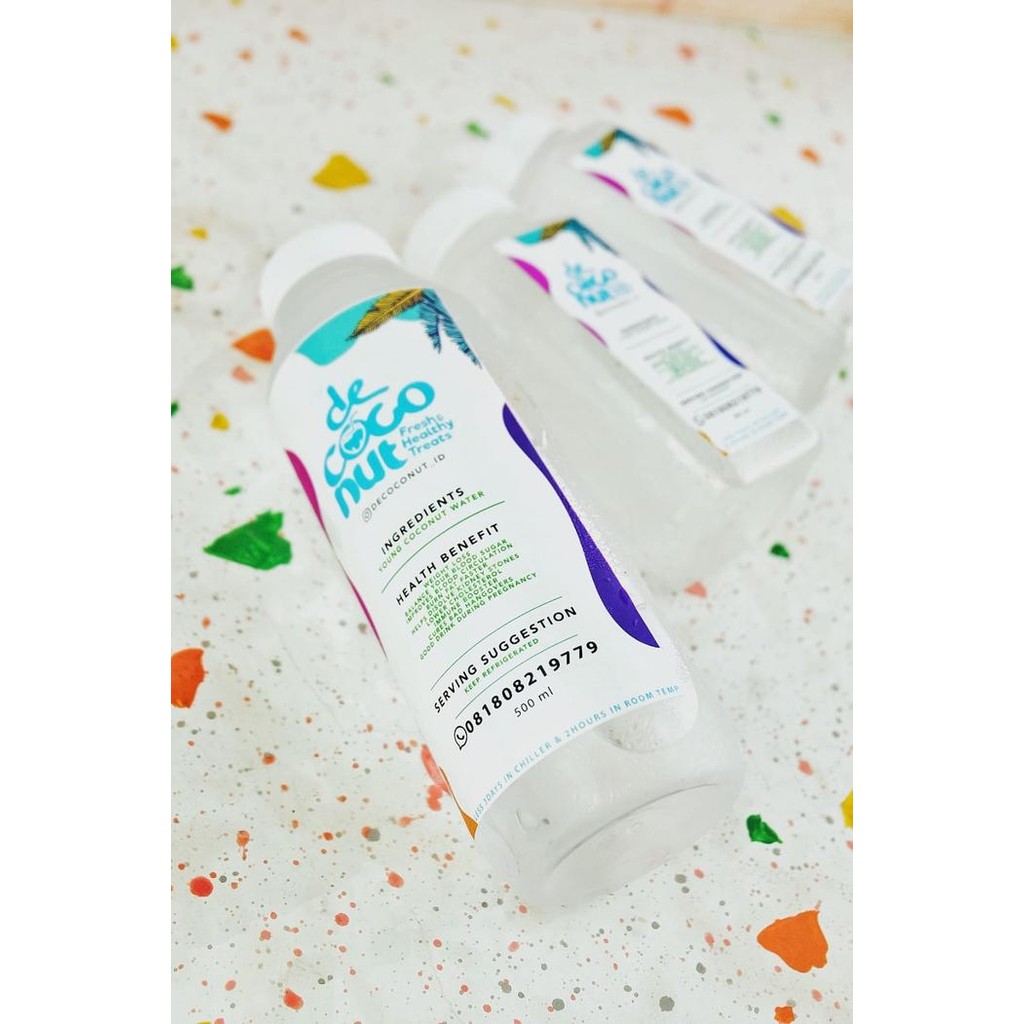 

YOUNG COCONUT WATER 500ML, MINUMAN SEHAT&SEGAR 100% AIR KELAPA MUDA