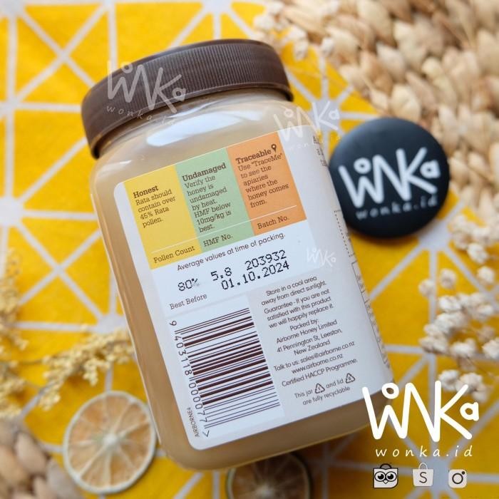

AIRBORNE - MADU RATA 500GR - NEW ZEALAND NATURAL HONEY SINCE 1910