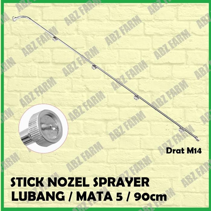 Original Nozel / Stik Sprayer Elektrik Mata 5 Stainless Steel