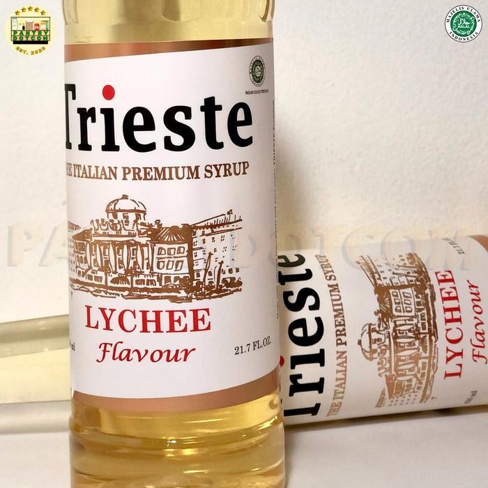 

TRIESTE SYRUP RASA LYCHEE - SIRUP PREMIUM 650ML