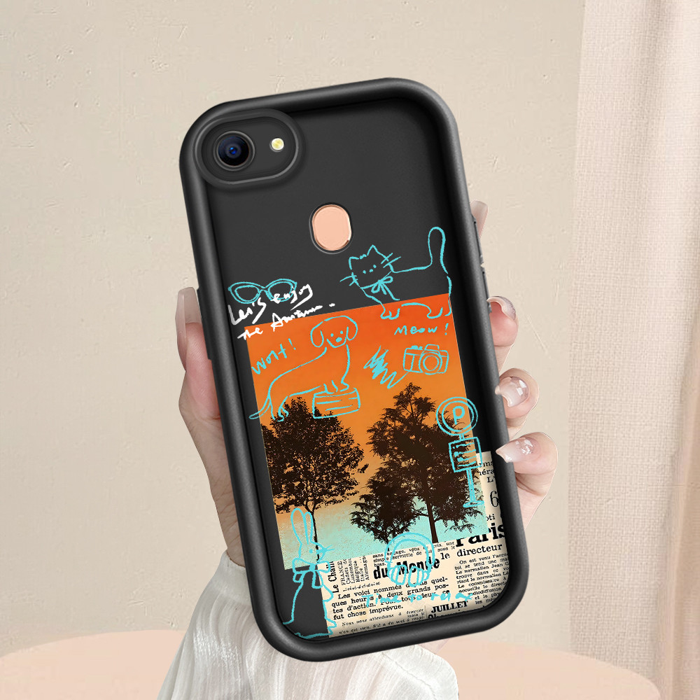 Casing Hp Untuk OPPO F5 Plus Youth Softcase Kondom Hp Mode Case Kesing Casing D097-1 S2-1947