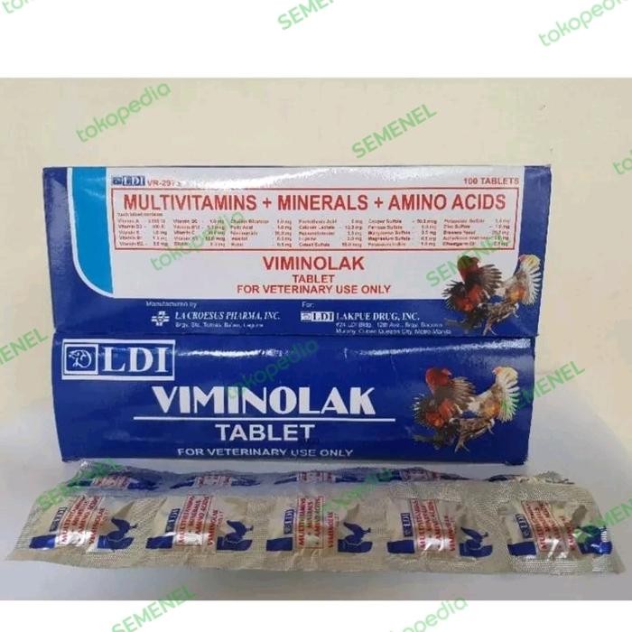 Viminolak Multivitamin MInerals Animo Acid Obat Doping Ayam