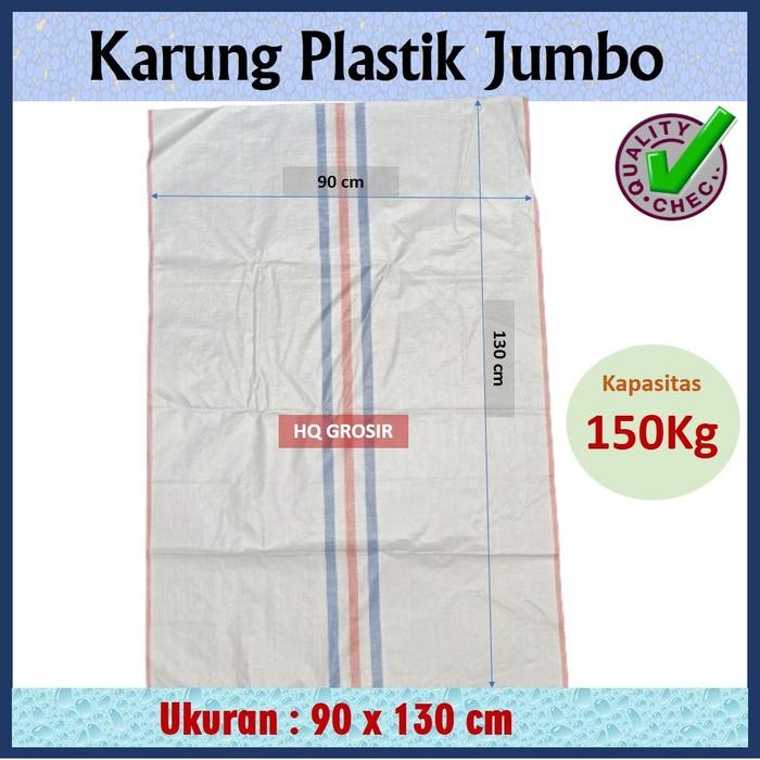 

Karung Plastik Premium Polos Baru 90x130 cm Karung Packing 150Kg MINIMAL ORDER 5