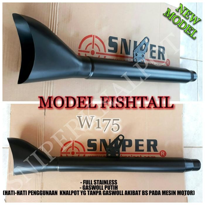 Knalpot Kawasaki W175 Se W175Se