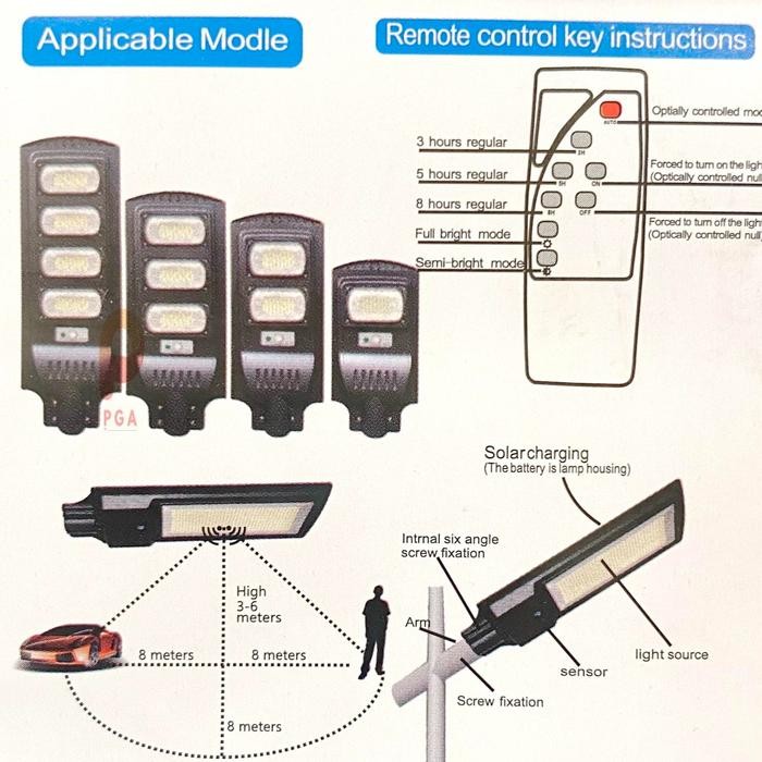 LAMPU JALAN SOLAR / PJU SOLAR