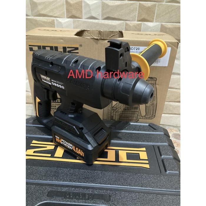 Murah Bor Cordless Brushless Bobok Beton Tembok Rotary Hammer Bd720 Doliz
