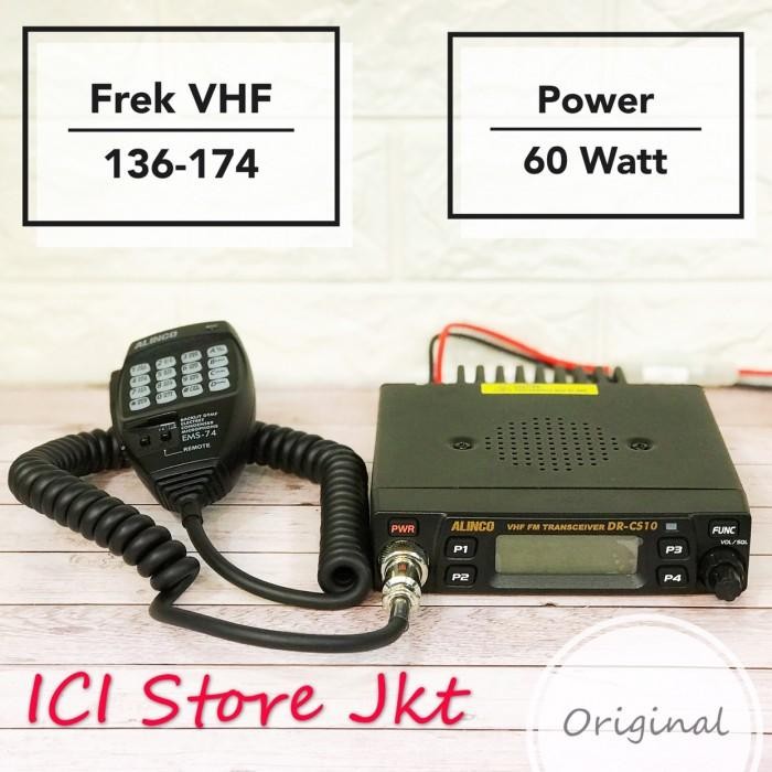 Rig Alinco DR CS10 / Rig Alinco DR CS 10 original garansi
