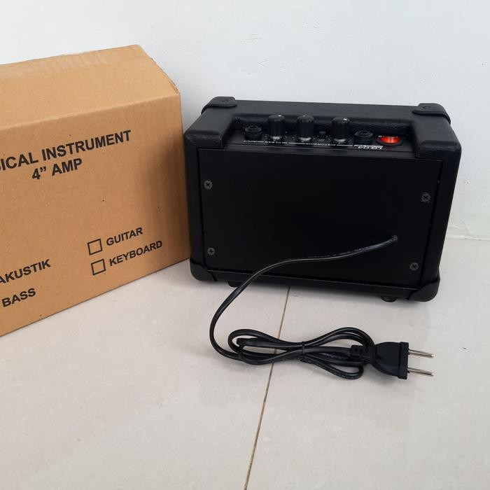 Baru Amplifier Gitar Distorsi Hitam - Sound & Electric Guitar