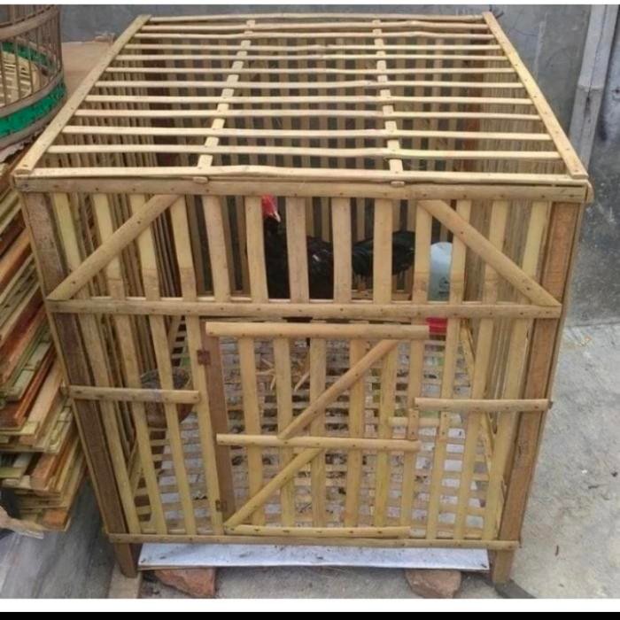 KANDANG BAMBU - KANDANG AYAM BAMBU