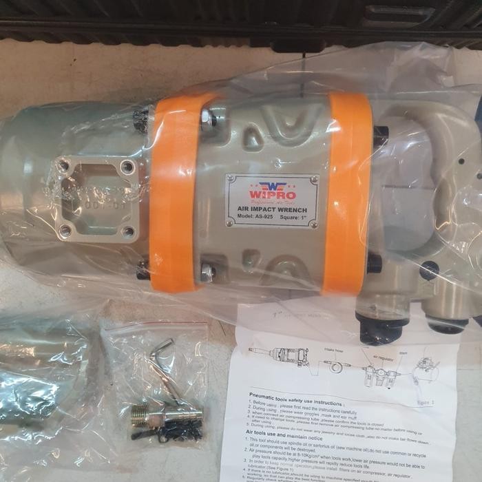 Grosir Air Impact Wrench Heavy Duty 1 Inch Wipro As-925